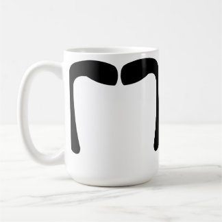 Café Moustache do Manchu da caneca #4 Fu de Bigote