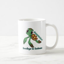 Muito Lento para a Tristeza – Caneca de Tartaruga