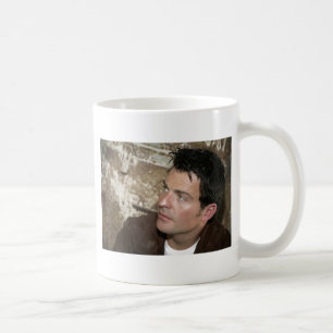 Café Música de Ryan Kelly - caneca - casaco de cabedal