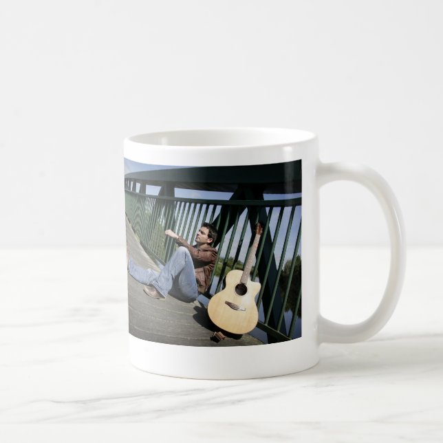 Café Música de Ryan Kelly - caneca - guitarra (Direita)