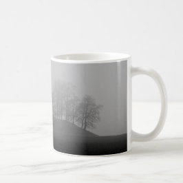 Café Na caneca de nevoeiro