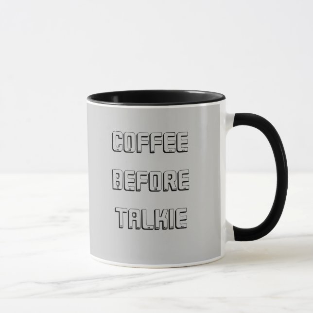 Café na primeira caneca (Direita)
