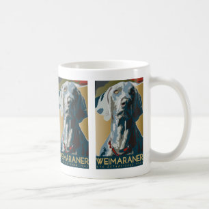 Café Nação de Weimaraner: Caneca de Weimaraner 1943