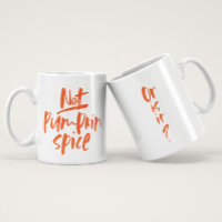 Não é picada de abóbora, caneca de queda engraçada