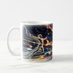 Café Não Me Pare Agora Caneca de Arte Energia Cósmica