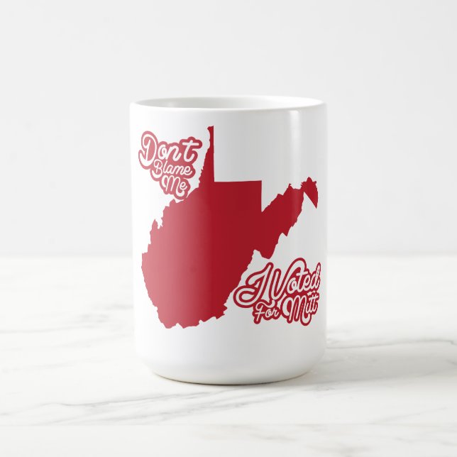 Café Não me responsabilize, mim votou para a caneca de (Centro)