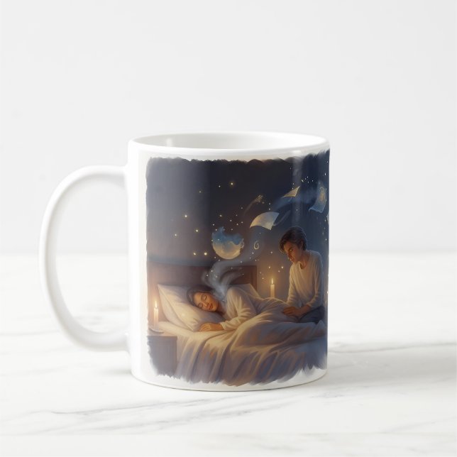 Café Não Quero Perder uma Coisa Caneca de Amor Estrelad (Esquerda)