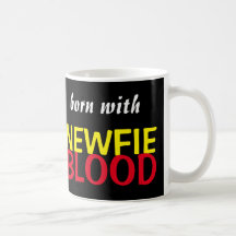 Nascer com a caneca do sangue de Newfie