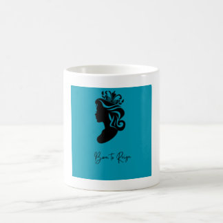 Café Nascida para Reinar – Caneca de Empoderamento com 