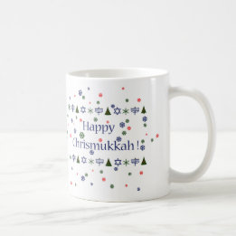 Café Natal e caneca combinado de Hanukkah