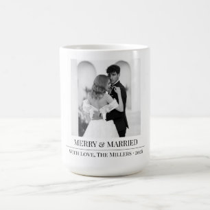 Café Natal Feliz & Casados - Caneca de Natal Personaliz