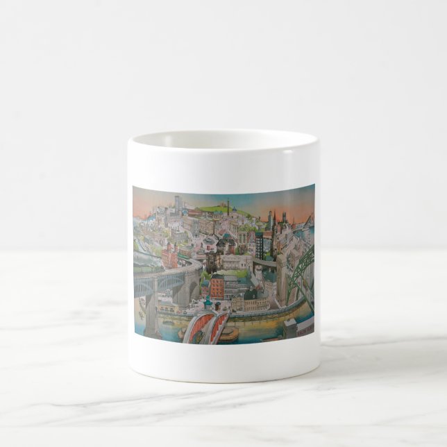 Café Newcastle em cima de Tyne, caneca de Inglaterra (Centro)