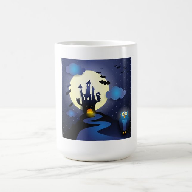 Café Noite de Halloween, caneca (Centro)