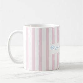 Café  Nova caneca de apreciação para Mamãe com listras 