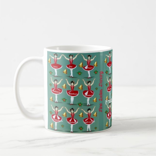 Café Nove Mulheres Dançando, 9º Dia da Caneca de Natal (Esquerda)
