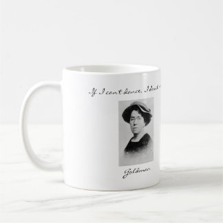 Café O anarquista de Emma Goldman cita a caneca
