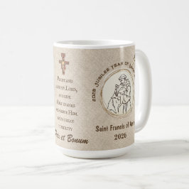 Café O Ano de São Francisco Caneca Comemorativa