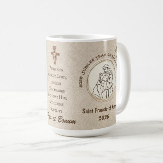 Café O Ano de São Francisco Caneca Comemorativa