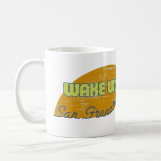 Café O curtidor de Danny acorda, caneca de San