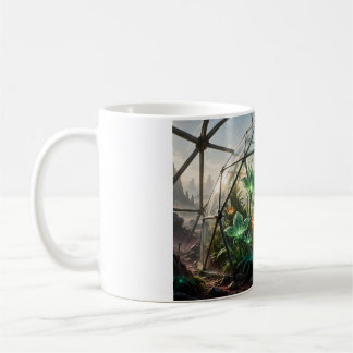 Café O Glass Botanist — Caneca de Arte de Cúpula de Est