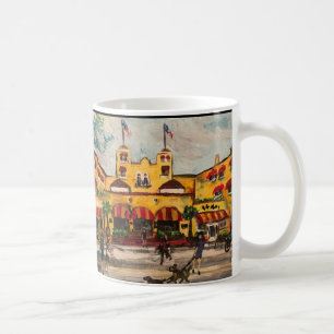 Café "O hotel da colônia caneca de Delray Beach,