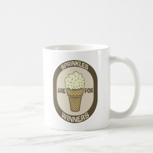 Café O humor da caneca de café, Sprinkles é para