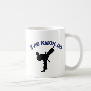 Café O kwon de Tae - kwon de Tae faz a caneca das artes