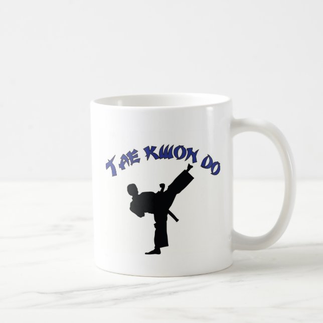 Café O kwon de Tae - kwon de Tae faz a caneca das artes (Direita)