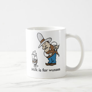 Café O leite de John Wayne é para a caneca dos wusses