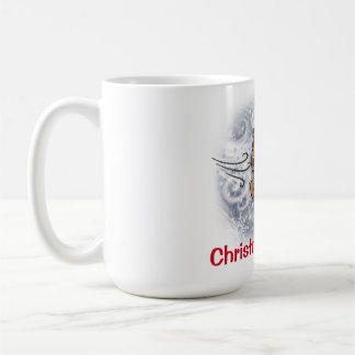 Café O Natal é duro - caneca do blizzard de Ernie e de