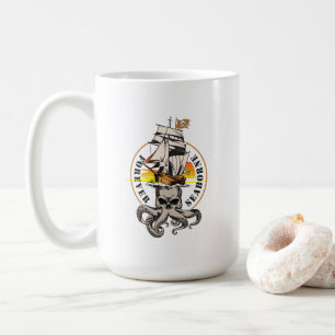 Café O Pirato de Seaborne   15# Caneca Clássica