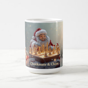Café O Próximo Movimento de Papai Noel – Caneca de Nata