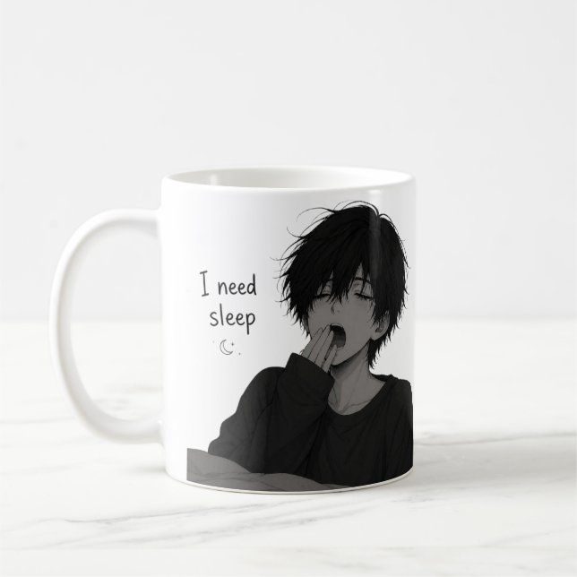Café O Sleep.exe Parou de Funcionar Caneca (Esquerda)