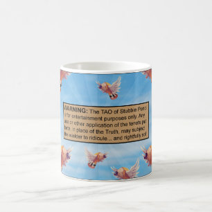 Café O Tao da caneca da negação do lápis de Stubbie