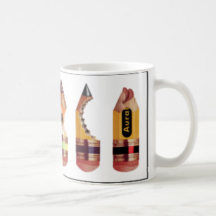 Café O Tao surreal da caneca #2 do lápis de Stubbie