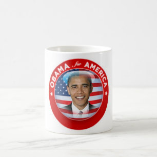 Café Obama para a caneca de América