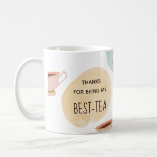 Café obrigados bonitos por serem minha melhor caneca de