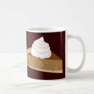 Café Obrigados! Caneca do tarte de abóbora