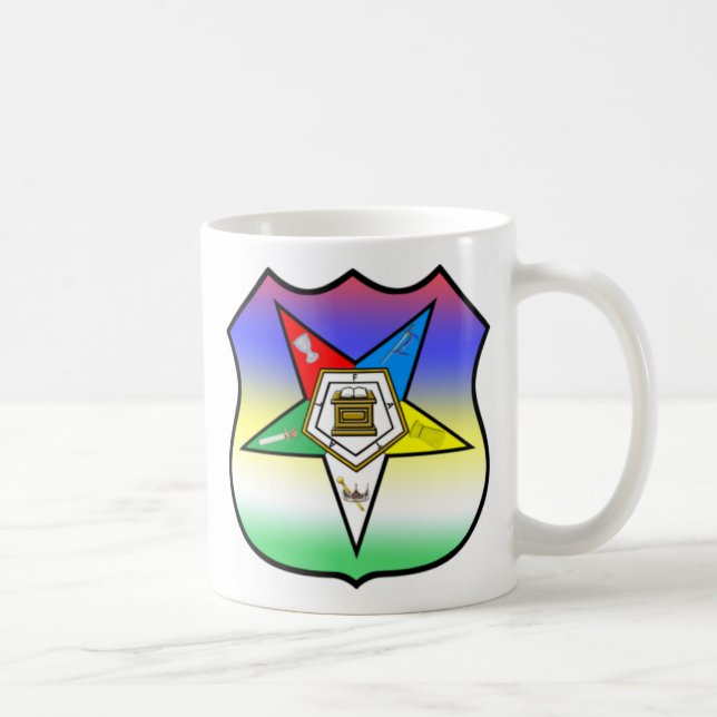 Café OES SHIELD MUG ou CANECA DE CERVEJA (Direita)