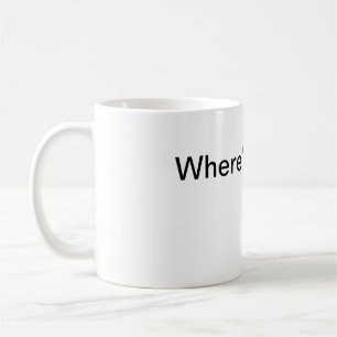 Café Onde está a caneca de leite
