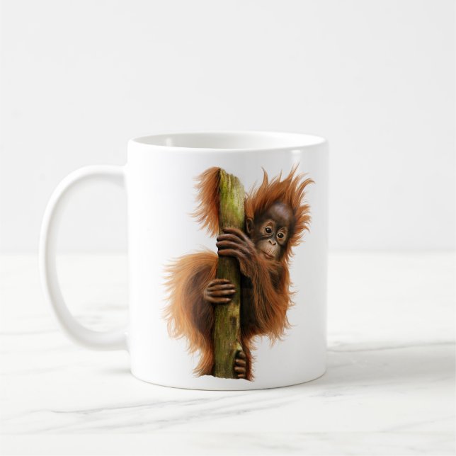 Café Orangotango caneca do clássico de 11 onças (Esquerda)
