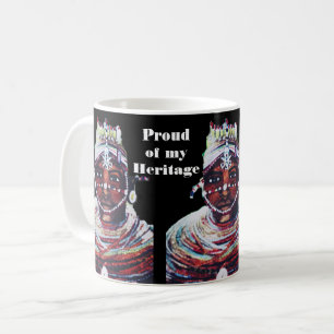 Café ORGULHO DA MINHA caneca AFRICANA DE PATRIMÔNIO