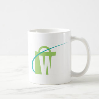 Café Os mundos os mais grandes: Caneca branca de "W"