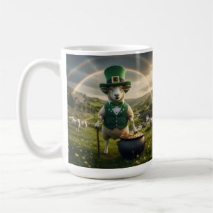 Café Ovelha Leprechaun e Caneca de Ouro
