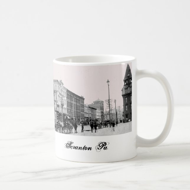 Café Pa de 1800's Scranton. Caneca (Direita)