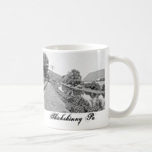 Café Pa de Shickshinny. Caneca do canal (Direita)
