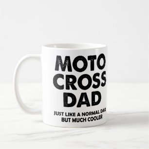 Café Pai de Motocross Engraçado Caneca Mike ou Caneca d