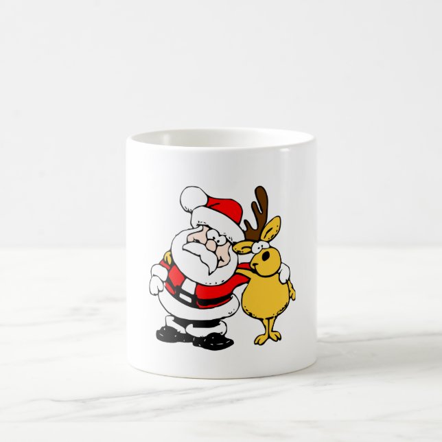 Café Papais noeis e caneca de renas (Centro)