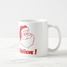 Papais noeis Eu Acredito Na Caneca De Natal