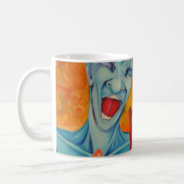Café para eu sou caneca de artista extra grande (Esquerda)